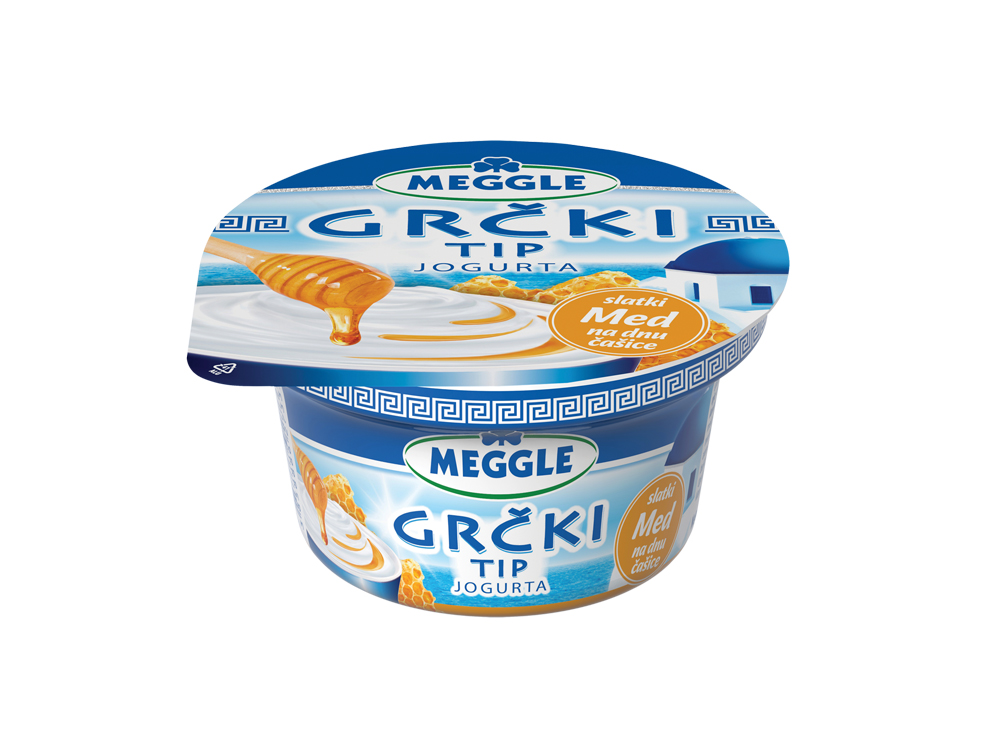 Meggle grški jogurt z okusom medu